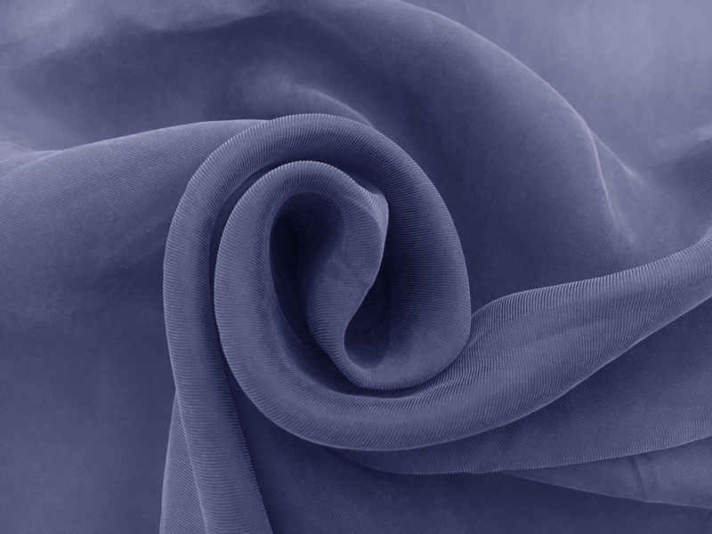 Cupro and Viscose Blend Soft Twill in Denim1