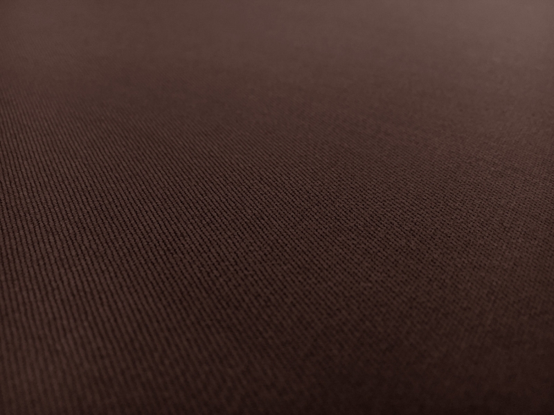 Wool Gabardine in Mink0