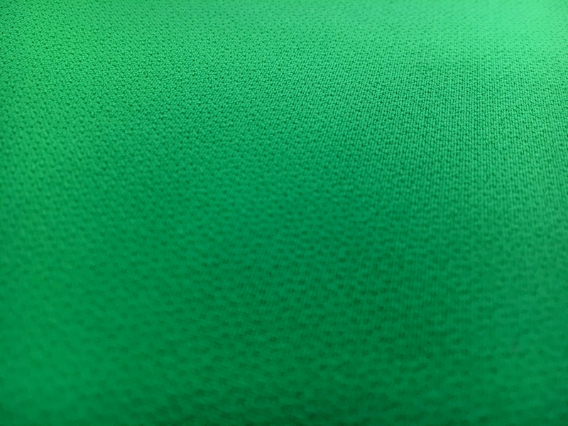 Polyester Stretch Crepe in Green1