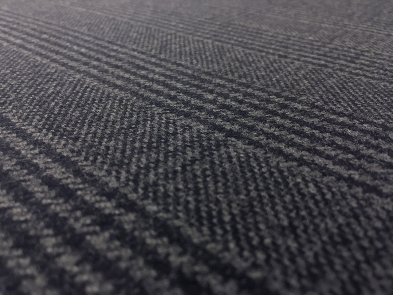 Wool And Lycra District Check Suiting0