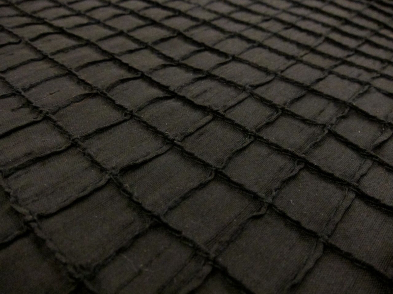 Tucked Silk Shantung2