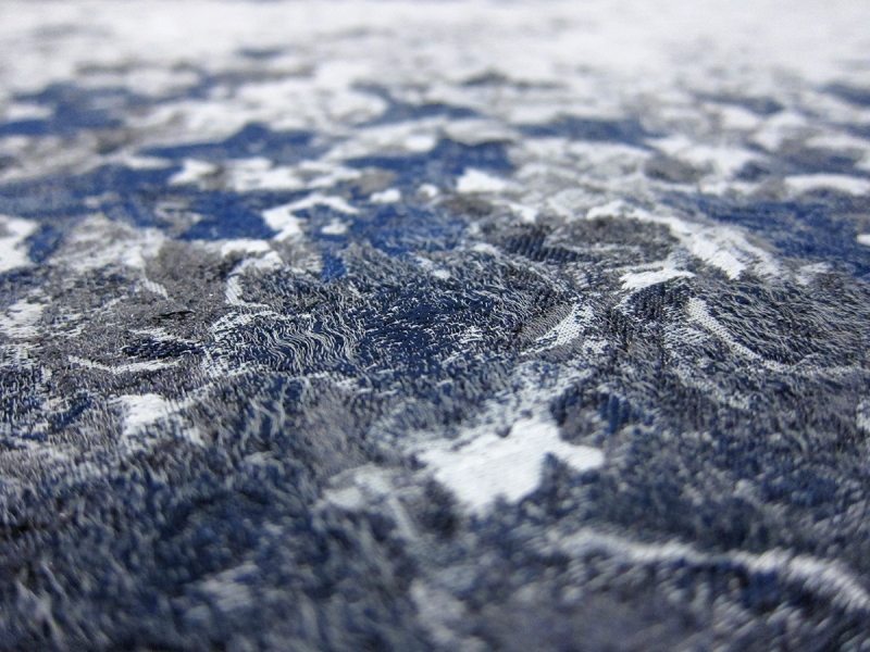 Metallic Silk Blend Organza Cloqué1