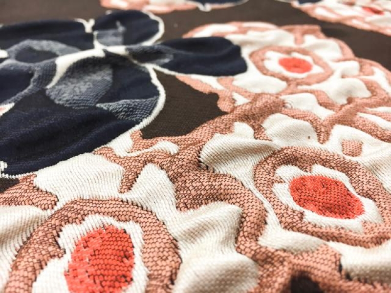 Floral Cloqué Brocade2