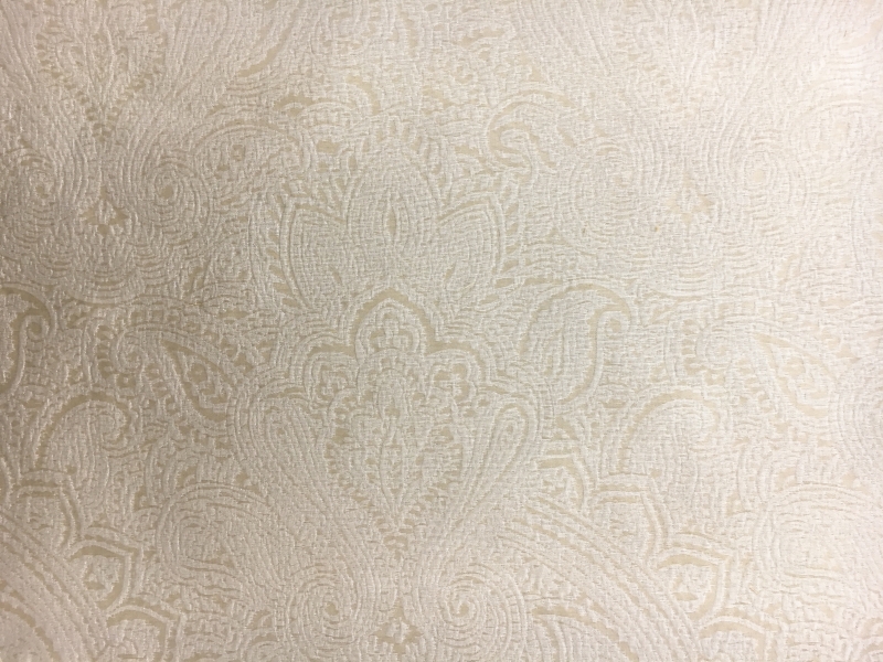 Indian Silk Brocade with Faint Paisley Patterns0