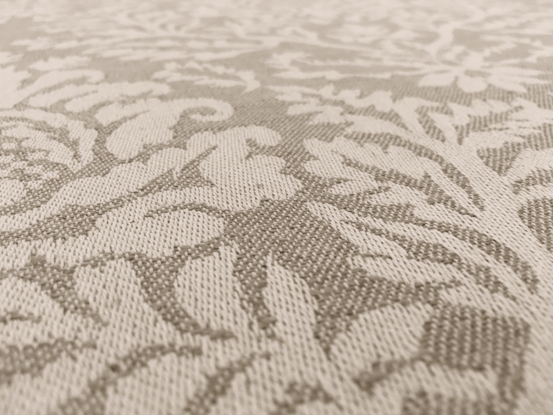 Doubleface Linen Upholstery Filigree Damask5