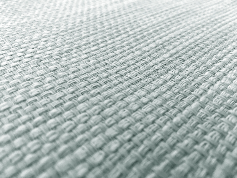 Cotton Blend Basketweave Upholstery in Serenity Blue3