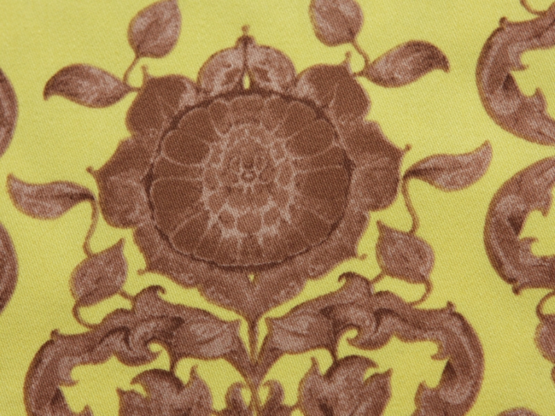 Cotton Sateen Gabardine Print2