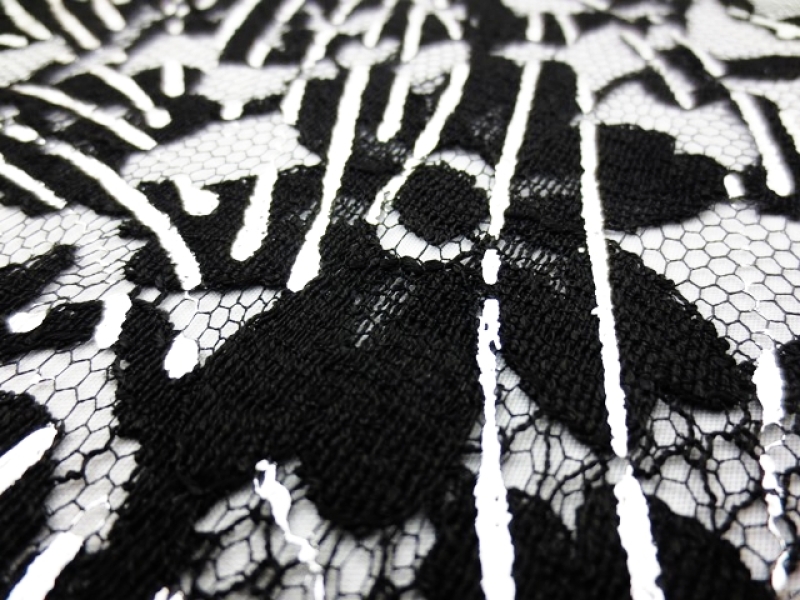 Metallic Chantilly Lace2