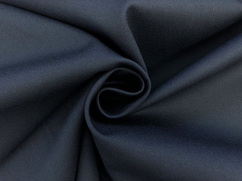 Cotton Chino Twill in Midnight Navy 1