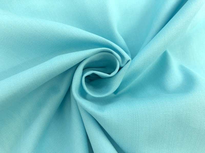 7oz Sanded Cotton Twill in Ocean1