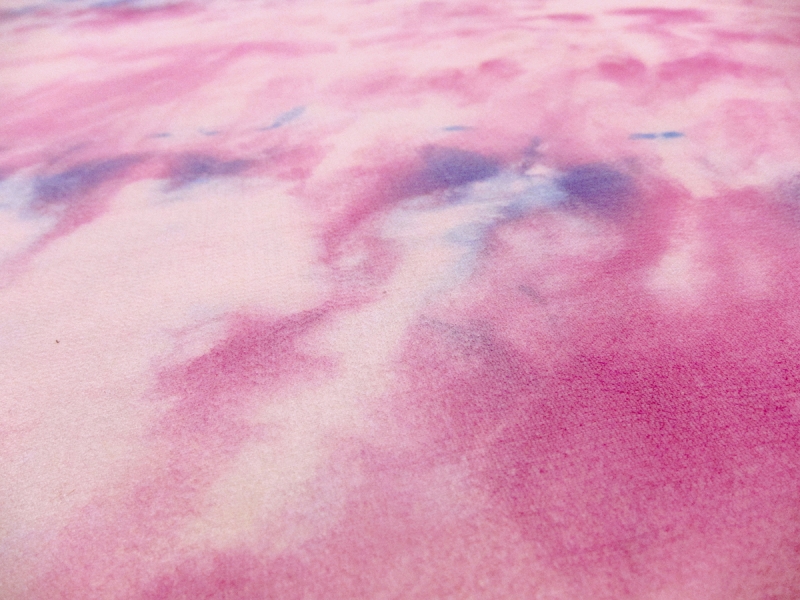 Tie Dye Silk Chiffon1