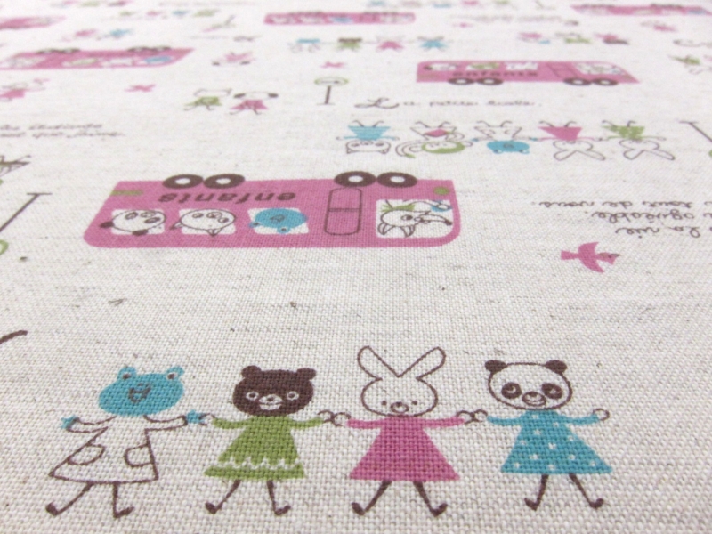 Japanese Cotton Linen Print2