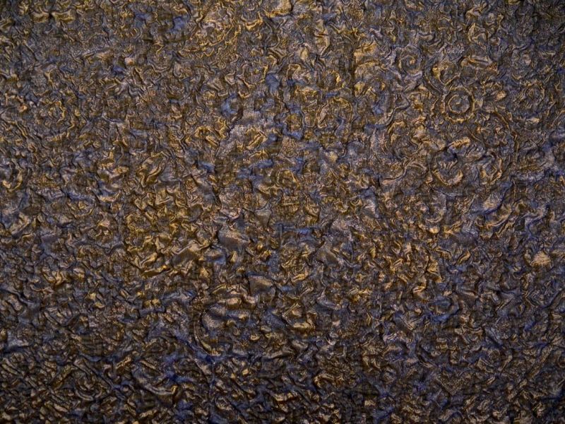 Iridescent Metallic Silk Blend Organza Cloqué0