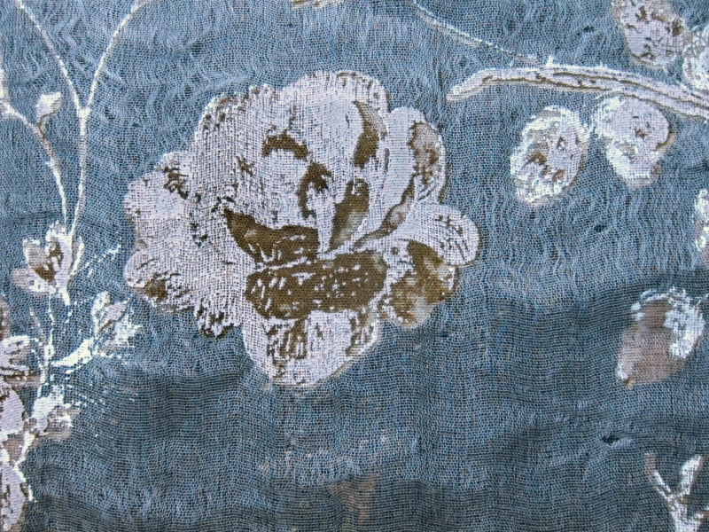 Painted Double Silk Organza2