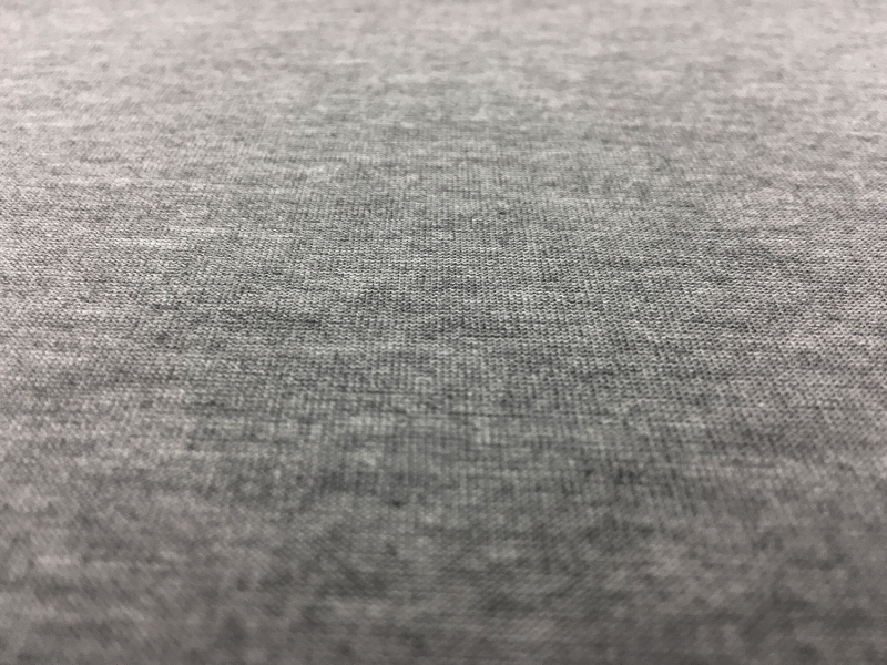 Japanese Cotton Lyocell Ultima Jersey in Heather Grey0