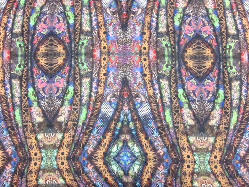 Printed Silk Chiffon0