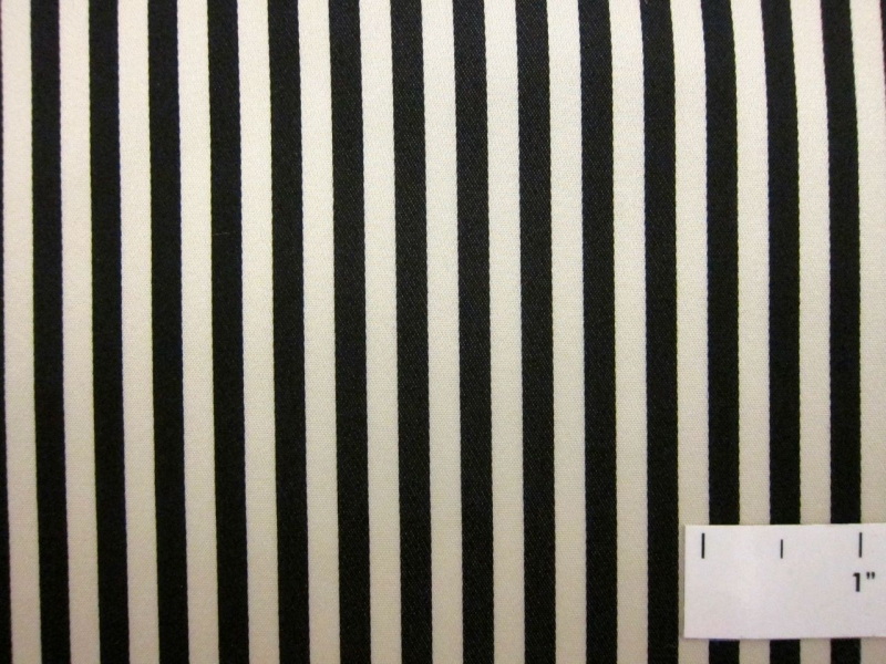 Double Face Silk Satin Stripe1