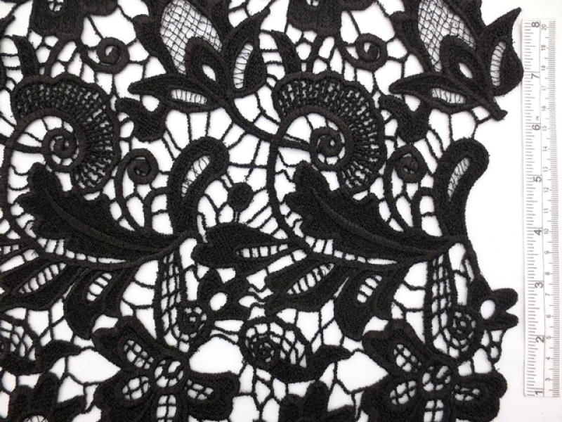 Metallic Guipure Lace0