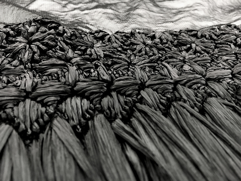 Novelty Raffia on Tulle1