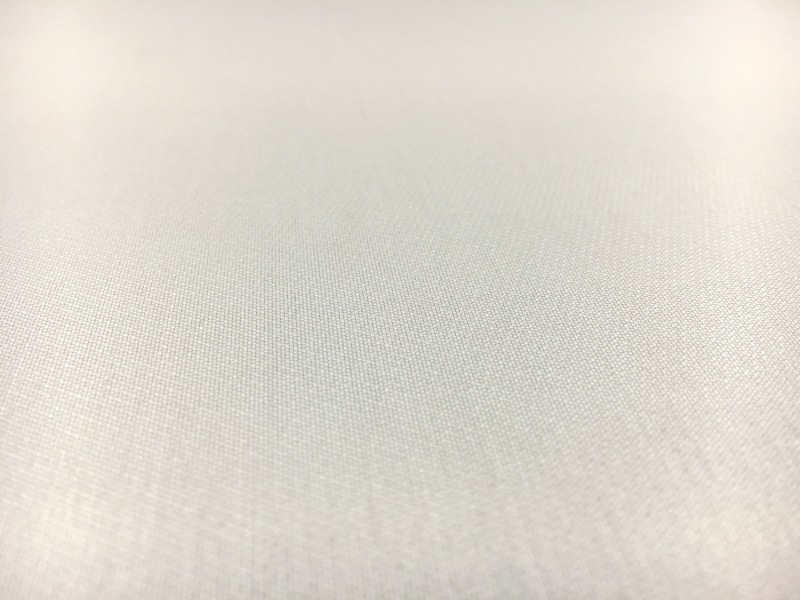 Silk and Polyester Zibeline in White1