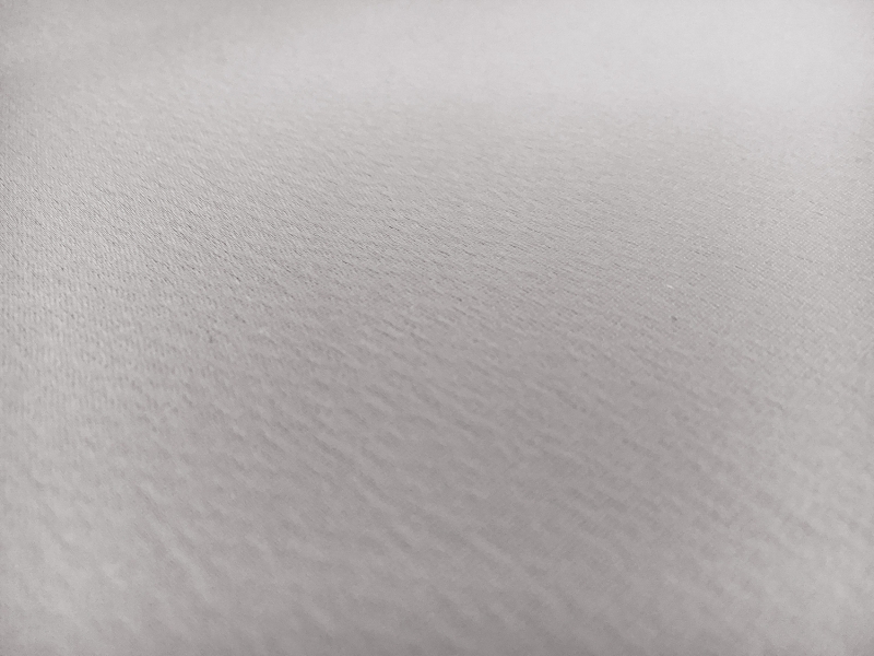 Triacetate Blend Crepe Back Satin in Silver1