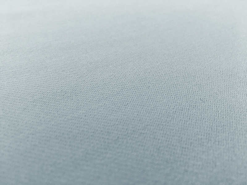 Italian Wool Satin Faille in Powder Blue2