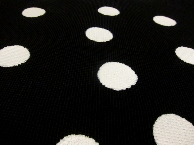 Painted Polka Dots on Tulle2