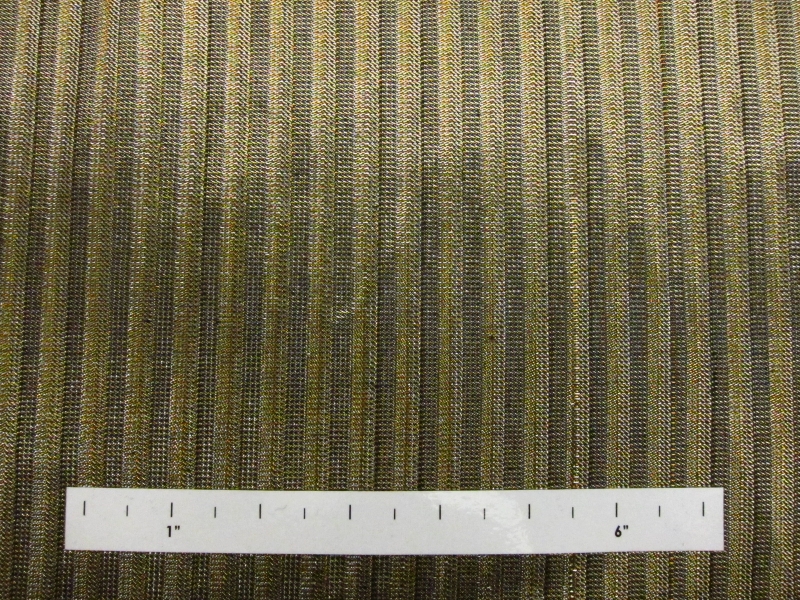 Silk Metallic Derby Weave Jacquard0