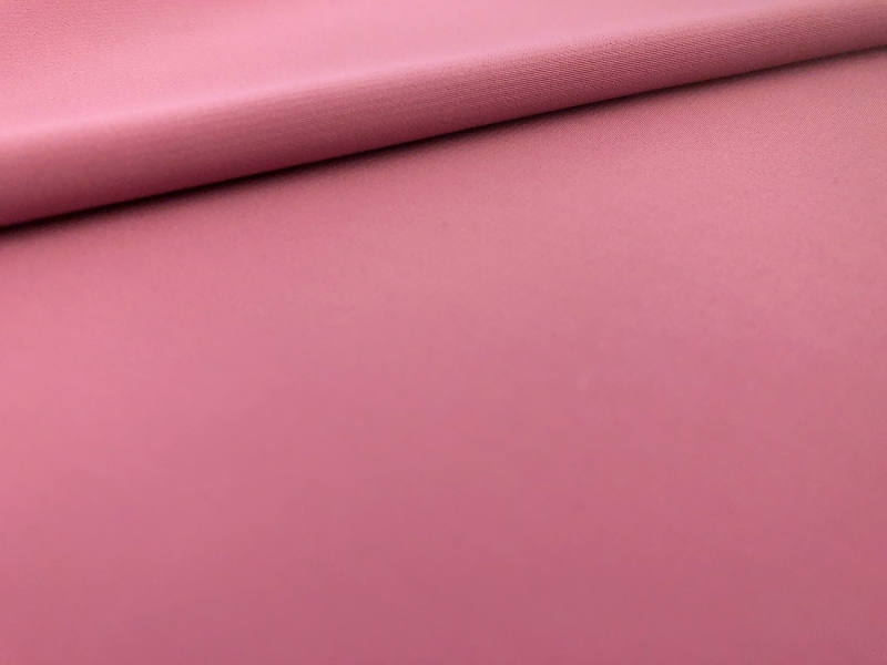 Polyester Powder Crepe De Chine in Mauve Taupe0