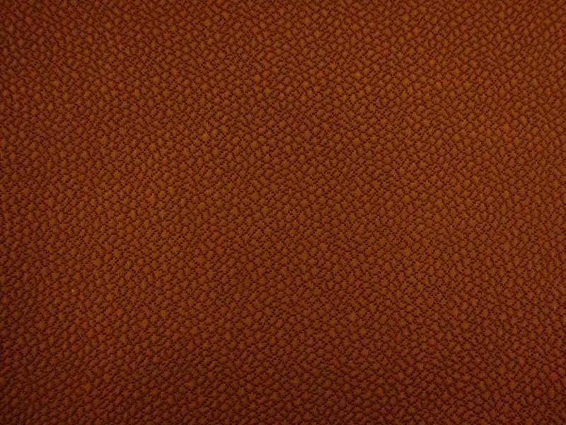 Silk and Wool Hammered Satin in Cognac0