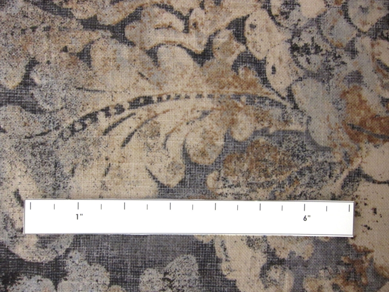 Linen Blend Upholstery Decorative Degrade Print 1
