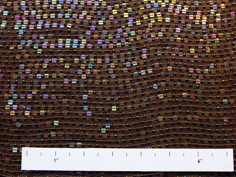 Sequins on Silk Chiffon1