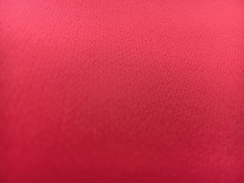 Polyester Stretch Crepe in Coral1