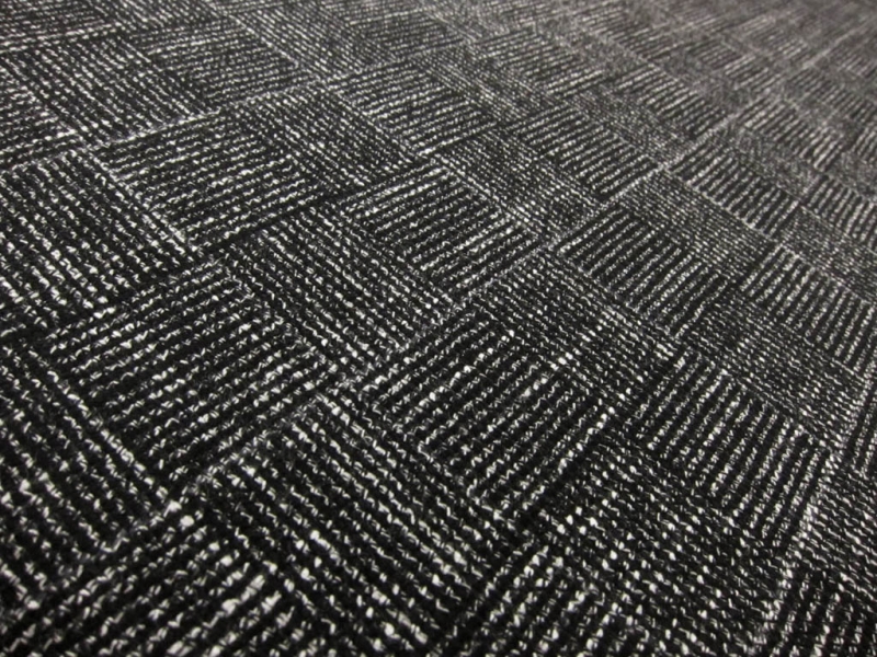 Italian Virgin Wool Bamboo Plaid Suiting2