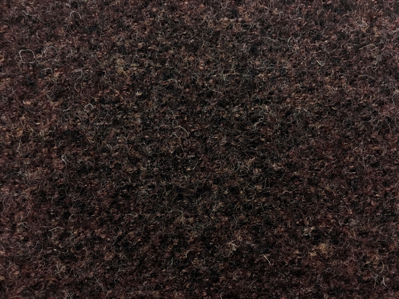 Boiled Wool in Brown0