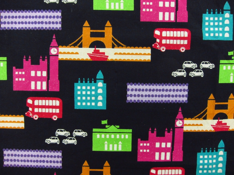 Japanese Linen  Cotton Print0