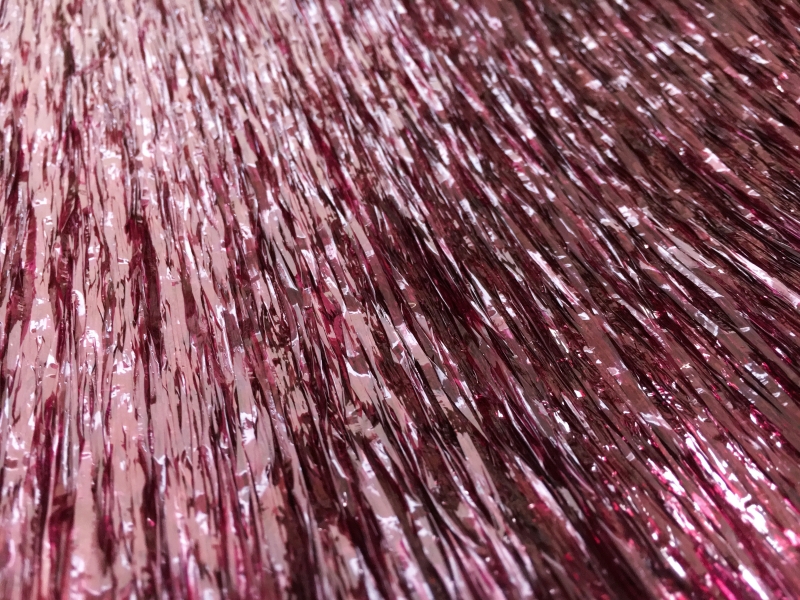 Cotton and Nylon Blend Faille Back Raffia0