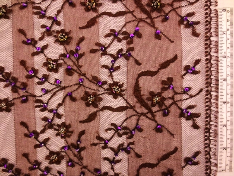 Beaded Chantilly Lace0