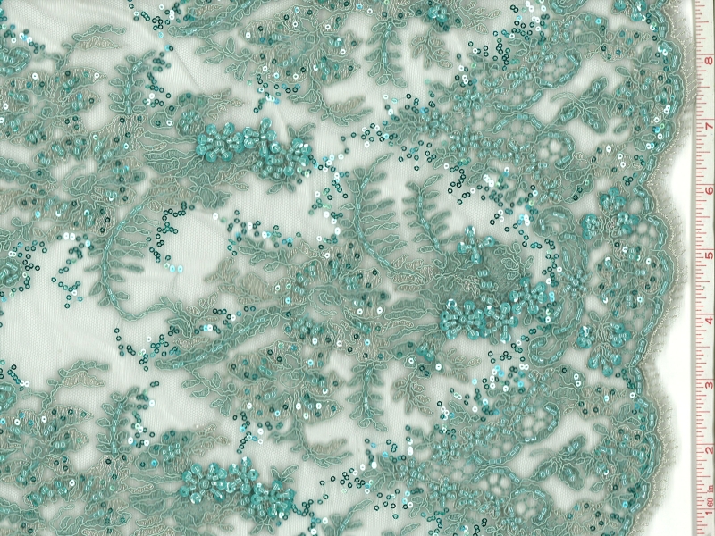 BEADED EMBROIDERED ILLUSION0