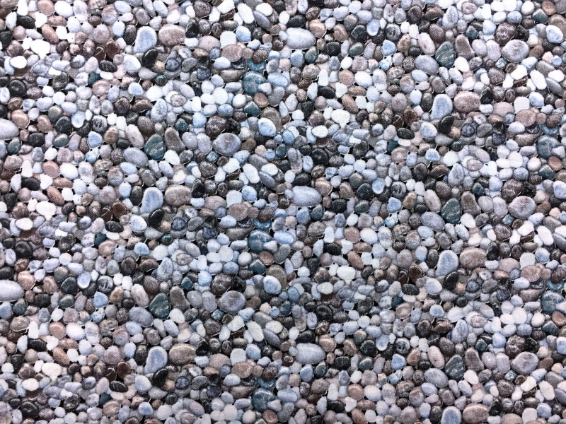 Cotton Broadcloth Print With Pebbles0