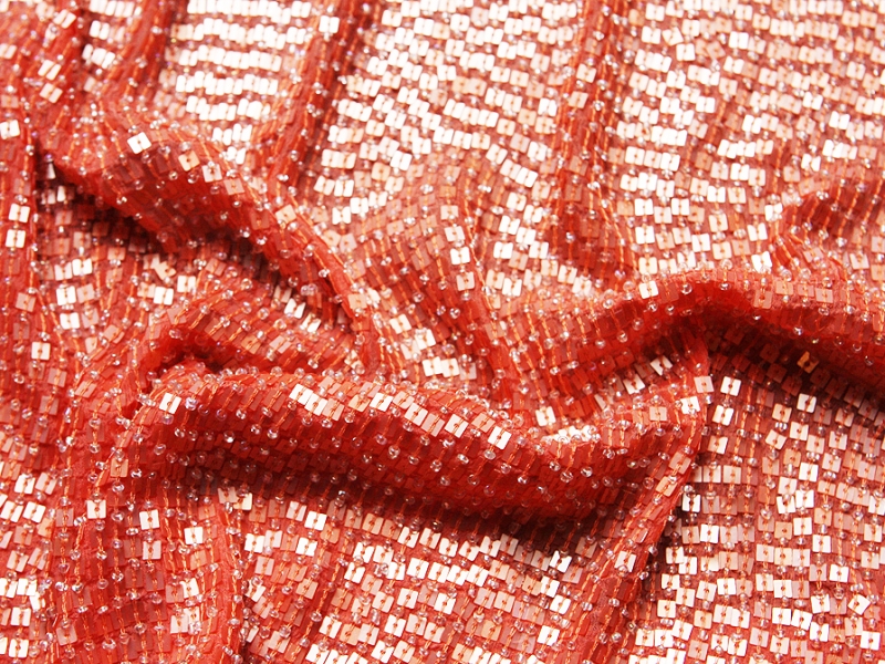 Sequins on Silk Chiffon3