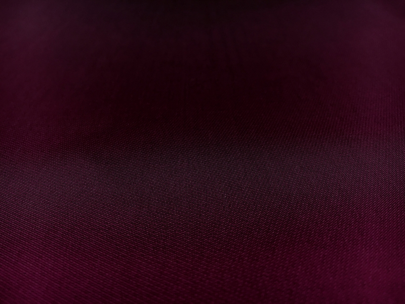 Silk and Polyester Zibeline in Bordeaux1