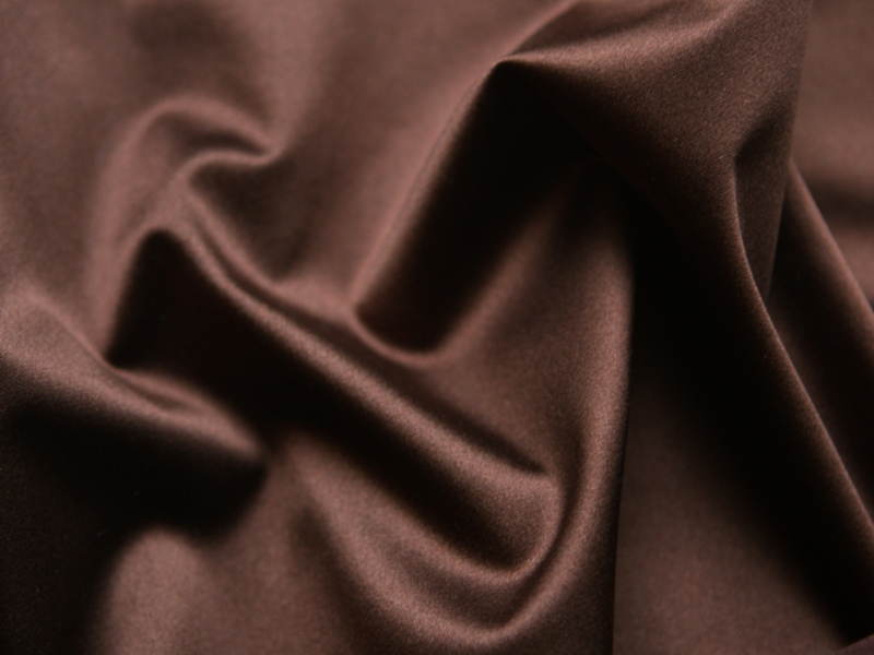 Silk and Rayon Stretch Satin0