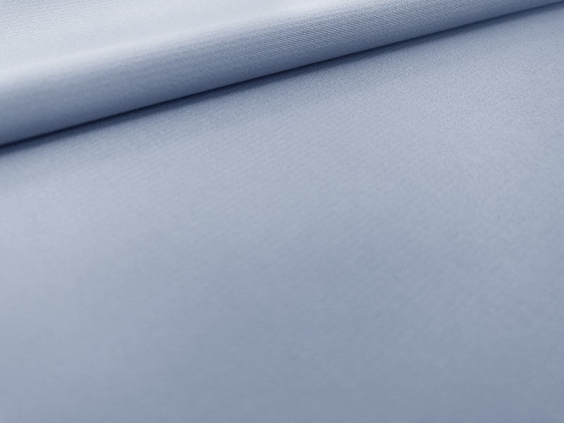 Polyester Powder Crepe De Chine in Ciel Blue0