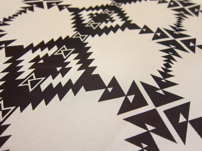 Printed Silk Blend Warp Zibeline2