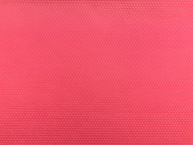 Stretch Cotton Poly Blend Pique in Cherry0