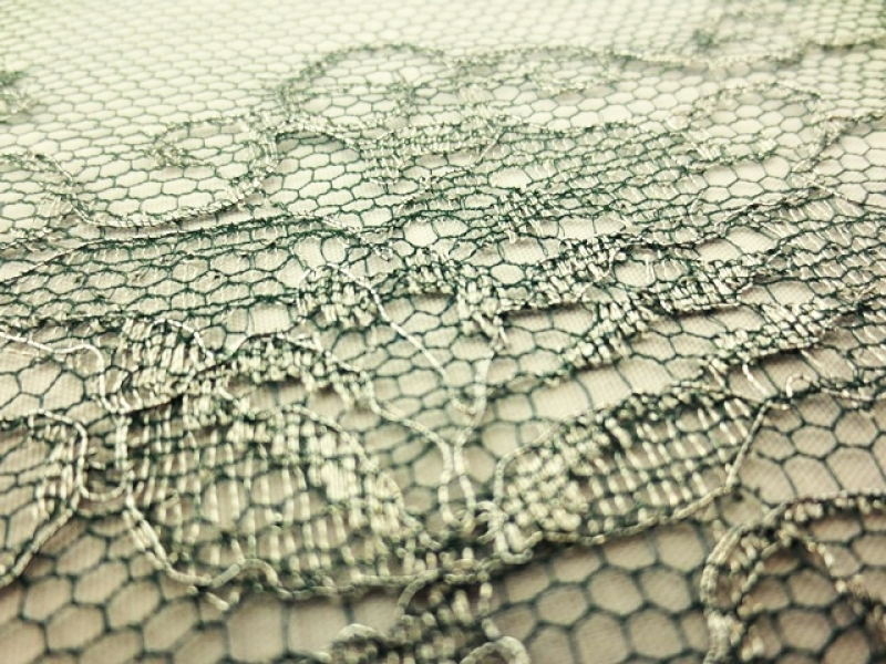 Metallic Chantilly Lace2