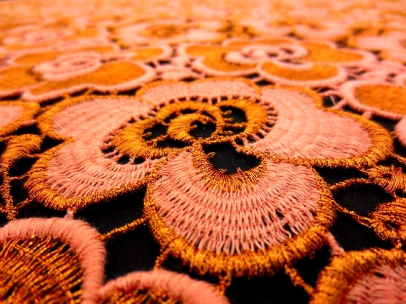 Metallic Guipure Lace2