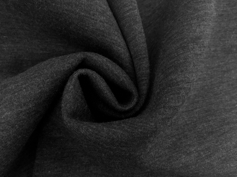 Scuba Air Knit Doubleface in Charcoal And Black3