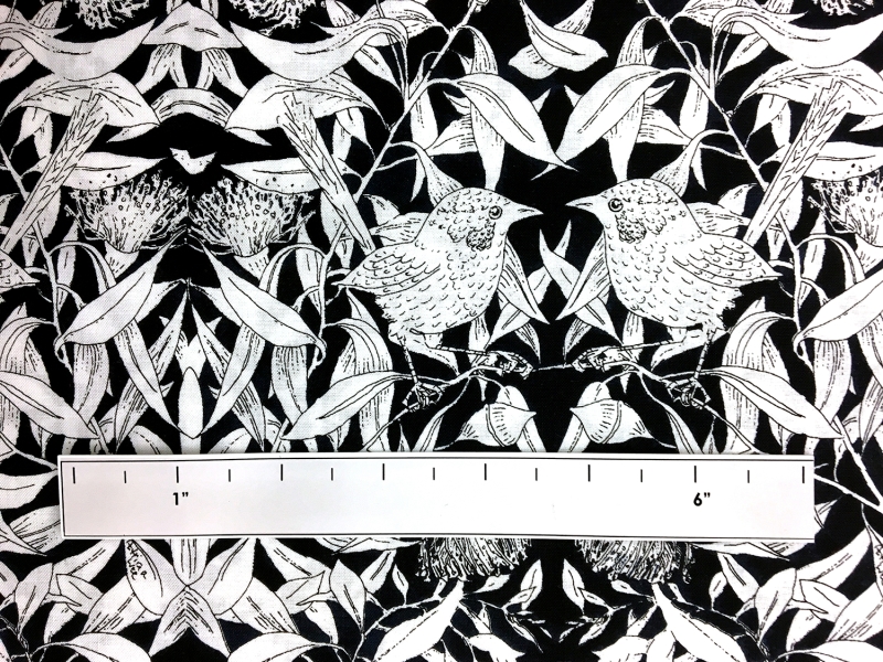 Australian Cotton Print With Aboriginal Motif1